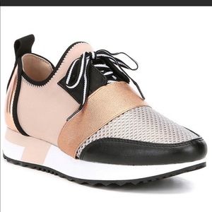 Steve Madden Antics Rose Gold Sneaker 8.5